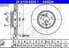 Диск гальмівний - ATE 24.0124-0224.1 (7701208849) 24012402241