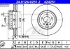 Диск гальмівний двосекційний - ATE 24.0124-0251.2 (34206894382, 34206797607) 24012402512