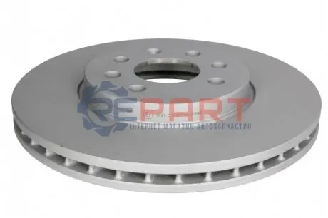 Диск гальмівний передн Лів/Прав OPEL ASTRA H, ASTRA H CLASSIC, ASTRA H GTC 1.2-2.0 01.04 ATE 24012501981
