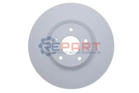 Фото Диск гальмівний (передній) Nissan Juke 13-/Qashqai 07-13/Renault Koleos 08- (320x28) (з покр) (вент.) ATE (24012802421) зображення 1