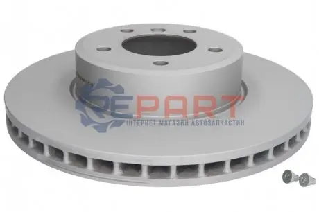 Фото Диск гальмівний (передній) BMW 5 (E60/E61)/6 (E63) 03- (324x30) (з покриттям) PowerDisc ATE (24013001731) зображення 1