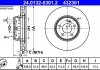 Диск тормозной перед. Mercedes C (W205), E (A238),E (W213) 2.0-2.2Dh 02.14- 24.0132-0301.2