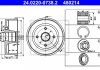 Гальмівний барабан - ATE 24.0220-0738.2 (418001, 9196290) 24022007382