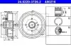 Гальмівний барабан задн FORD FIESTA, FIESTA V, FUSION MAZDA 2 1.0-1.6D 11.01-11.13 ATE (24022037262) зображення 1