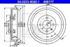 Гальмівний барабан задн SEAT INCA VW CADDY II 1.4-1.9D 11.95-01.04 ATE (24022300201) зображення 1