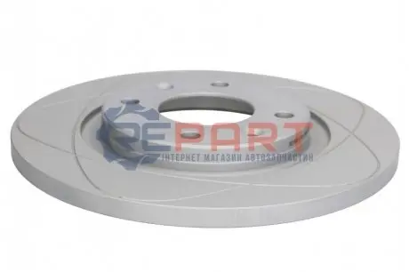 Диск гальмівний, 1шт, PowerDisc, повний, Наскрізні насічки, передн Лів/Прав, зовнішній діаметр 266 мм, товщина 13 мм, CITROEN BERLINGO, C-ELYSEE, C2, C3 I, C4 CACTUS 1.1-2.0D 06.96 ATE 24.0313-0184.1