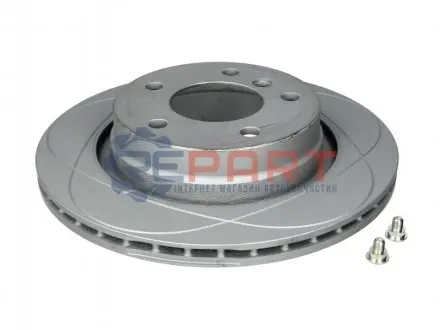 Диск гальмівний, 1шт, PowerDisc, Вентильований, Наскрізні насічки, задн Лів/Прав, зовнішній діаметр 294 мм, товщина 18,9 мм, BMW 3 (E46) 2.0-2.8 02.98-12.07 ATE 24031901081