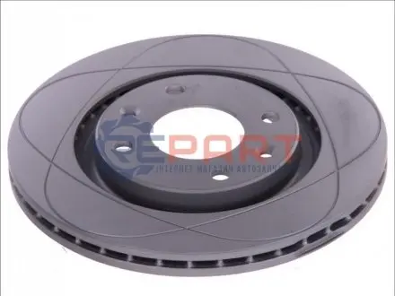 Диск гальмівний, 1шт, PowerDisc, Вентильований, Наскрізні насічки, передн Лів/Прав, зовнішній діаметр 266 мм, товщина 20,5 мм, CITROEN BERLINGO, BX, XANTIA, XSARA 1.1-2.0D 10.82 ATE 24032001331