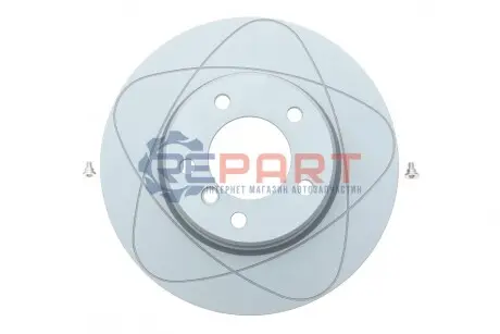 Диск гальмівний, 1шт, PowerDisc, Вентильований, Наскрізні насічки, передн Лів/Прав, зовнішній діаметр 310 мм, товщина 24 мм, BMW 5 (E60), 5 (E61) 2.0-3.0 07.03-12.10 ATE 24032401811 Купити в Україні