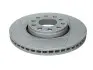 Диск гальмівний, 1шт, PowerDisc, Вентильований, Наскрізні насічки, передн Лів/Прав, зовнішній діаметр 288 мм, товщина 25 мм, AUDI A4 B5, A6 C5 SKODA SUPERB I 1.6-4.2 08.96-03.08 ATE (24032501711) зображення 1