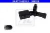 Датчик ABS задн Лів AUDI A1, A2 SEAT CORDOBA, IBIZA III, IBIZA IV, IBIZA IV SC, IBIZA IV ST, MII, TOLEDO IV SKODA CITIGO, E-CITIGO, FABIA I, FABIA I PRAKTIK, FABIA II 1.0-Electric 12.95 ATE (24071162333) зображення 1