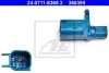 Датчик ABS задн Лів/Прав VOLVO S40 II, S60 II, S80 II, V50, V60 I, V70 III, XC60 I, XC70 II FORD KUGA I, KUGA II 1.5-4.4 04.04-12.19 ATE (24071163693) зображення 1