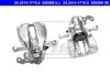 Фото Гальмівний дисковий супорт задн Лів (відновлений) CITROEN JUMPY II FIAT SCUDO PEUGEOT EXPERT, EXPERT TEPEE TOYOTA PROACE 1.6D/2.0/2.0D 11.06 ATE (24341417155) зображення 1
