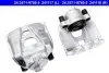 Фото Гальмівний дисковий супорт передн Прав (відновлений) AUDI Q3 SEAT ALHAMBRA VW PASSAT B7, SHARAN, TIGUAN 1.4-2.5 09.07-12.22 ATE (24.3571-9760.5) зображення 1