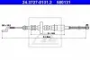 Трос стояночного гальма задн Лів/Прав (844мм) VW TRANSPORTER T4 1.8-2.5D 07.90-06.03 ATE (24372701312) зображення 1