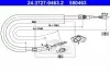 Трос стояночного гальма задн Лів/Прав (1545мм) MERCEDES SPRINTER 2-T (B901, B902), SPRINTER 3,5-T (B909), SPRINTER 3-T (B903) 2.1D-2.9D 01.95 ATE (24372704632) зображення 1