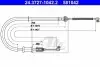 Трос стояночного гальма задн Прав (1421мм) NISSAN KUBISTAR RENAULT KANGOO, KANGOO EXPRESS 1.0-1.9D 08.97 ATE (24372710422) зображення 1