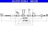 Трос стояночного гальма задн Прав (1855мм/1655мм) HYUNDAI IX20 KIA VENGA 1.4-1.6LPG 02.10 ATE (24.3727-3129.2) зображення 1