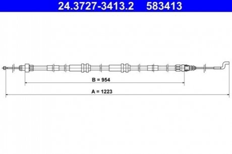 Автозапчасть ATE 24.3727-3413.2