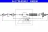 Трос зчеплення (903мм/672мм) CITROEN XSARA PICASSO 1.6-2.0D 12.99-12.11 ATE (24372803302) зображення 1