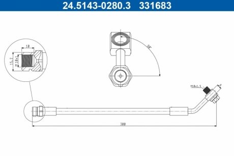 Автозапчасть ATE 24.5143-0280.3