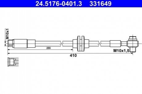 Автозапчасть ATE 24.5176-0401.3