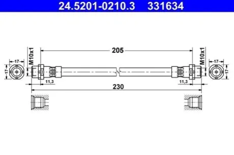 Автозапчасть ATE 24520102103