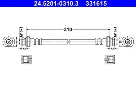 Автозапчасть ATE 24520103103