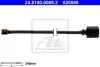 Датчик зносу гальмівних колодок передн PORSCHE 911, 911 TARGA, BOXSTER, CAYMAN 2.7-3.8 12.11 ATE (24819000692) зображення 1