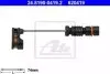 Фото Датчик зносу гальмівних колодок передн MERCEDES C T-MODEL (S202), C (W202), CLK (A208), CLK (C208), E T-MODEL (S210), E (W210), SLK (R170) 3.2-5.4 01.96-04.04 ATE (24.8190-0419.2) зображення 1