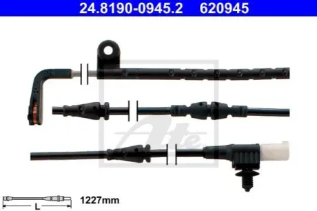 Датчик износа тормозных колодок  ATE 24.8190-0945.2