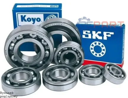 Головн. підшипник колінвалу (IS8E-NK - NTN-) HONDA CRE, CRF, CRM 450/490 2002-2021 ATHENA MR390650180AA