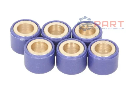 Ролик варіатора 15x12 6,5г 6шт APRILIA AMICO, AREA 51, GULLIVER, RALLY, SCARABEO, SONIC, SR ATALA CAROSELLO BENELLI 491, K2, NAKED, PEPE BETA ARK, CHRONO, EIKON, QUADRA, TEMPO 50/100 ATHENA S41000030P005