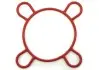 Прокладка ГБЦ APRILIA AF1, CLASSIC, EUROPA, PEGASO, RED ROSE, RS, RX, TUONO HM CMC, CRE MINARELLI AM 50 1986-2012 ATHENA (S410485001162) зображення 1