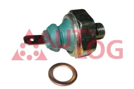 Датчик тиску масла (0,5Бар, 1 pin, зелен.) SEAT AROSA SKODA OCTAVIA I VW GOLF IV, LUPO I, POLO, POLO III 1.0/1.4/1.6 10.94-06.06 AUTLOG AS2147