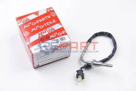 Датчик температури ВГ (перед сажевим фільтром) MB Sprinter 906/Vito (W639) 06- (OM642) AUTLOG AS3046 Купити в Україні