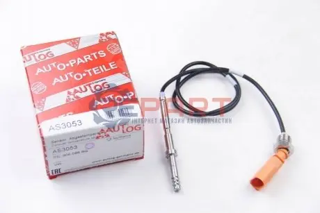 Фото Датчик, температура відпрацьованих газів AUTLOG (AS3053) зображення 1