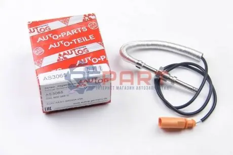 Датчик, температура відпрацьованих газів AUTLOG AS3065 Купити в Україні