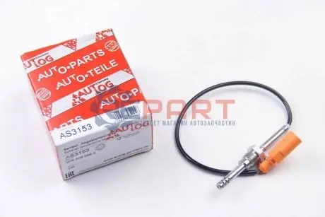 Фото 1 — Датчик, температура відпрацьованих газів AUTLOG (AS3153) Фото Датчик, температура відпрацьованих газів AUTLOG (AS3153) зображення 1