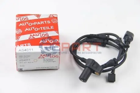 Фото Датчик ABS (передній) Audi A4 00-05 AUTLOG (AS4011) зображення 1