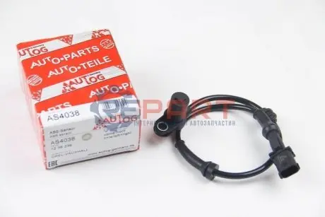 Фото Датчик ABS (передній) Opel Combo 1.2-1.7DTi 01- AUTLOG (AS4038) зображення 1