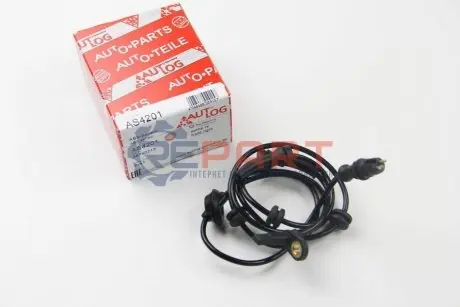 Фото Датчик ABS (передній) Fiat Doblo 01- (R) AUTLOG (AS4201) зображення 1