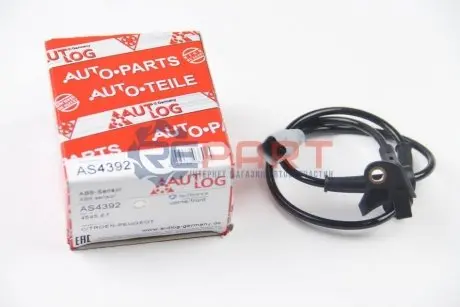 Фото Датчик ABS (передній) Citroen Berlingo 1.6HDi 08- AUTLOG (AS4392) зображення 1