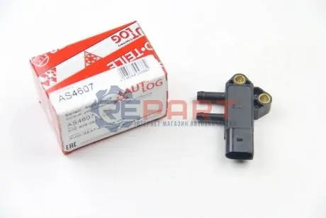 Датчик тиску вихлопних газів VW Crafter 2.5TDI (сажевий фільтр) AUTLOG AS4607 Купити в Україні