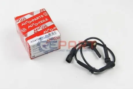 Датчик ABS передн Лів/Прав RENAULT CAPTUR I, CLIO IV, ZOE 0.9-Electric 06.12 AUTLOG AS4794 Купити в Україні