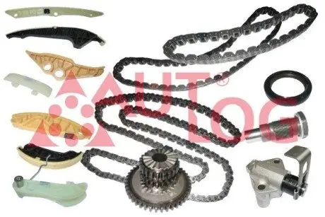 Комплект ланцюга ГРМ Audi A4/A6/VW Passat 1.8-2.0 TSI/TFSI 09-14 (OE VAG) AUTLOG KT1015 Купити в Україні