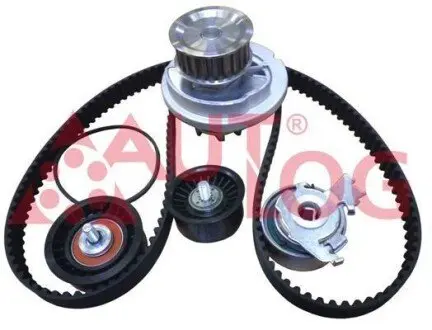Комплект ГРМ + помпа Opel Astra G/Vectra C/Combo 1.4/1.6 98- (20x162z) AUTLOG WK3006 Купити в Україні
