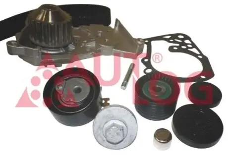 Фото Комплект ГРМ + помпа Renault Kangoo/Dacia Logan/Duster 1.4/1.6 16V 01- (27x132z) AUTLOG (WK3011) зображення 1
