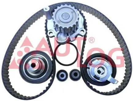 Комплект ГРМ + помпа Audi A3/Skoda Octavia/VW Caddy II/Golf/Polo 1.9TDi 95-10 (25x141z) AUTLOG WK3022 Купити в Україні