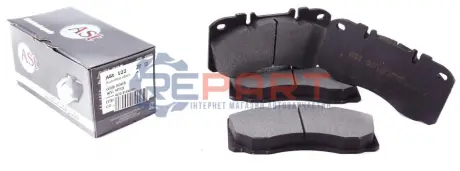 Фото Колодки гальмівні (передні) Iveco Daily IV/V/VI 06- AUTO STANDART (AST122) зображення 1